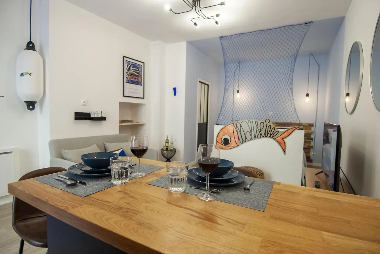Apartamento La Sardine Du Panier Marsella 0*,  Francia